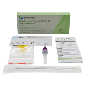 Novel Corona Virus (SARS-CoV-2) Ag Rapid Test Kit (Prepacked)