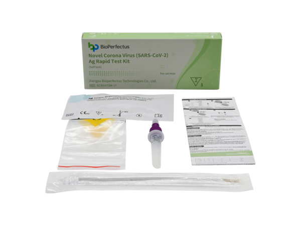 Novel Corona Virus (SARS-CoV-2) Ag Rapid Test Kit (Prepacked)